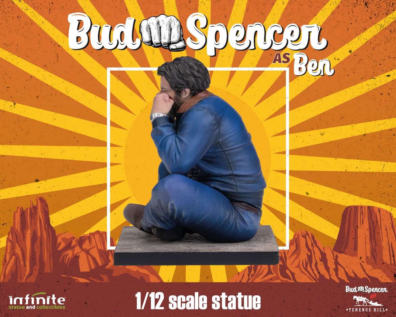 Bud Spencer – As Ben 1/12 Statue