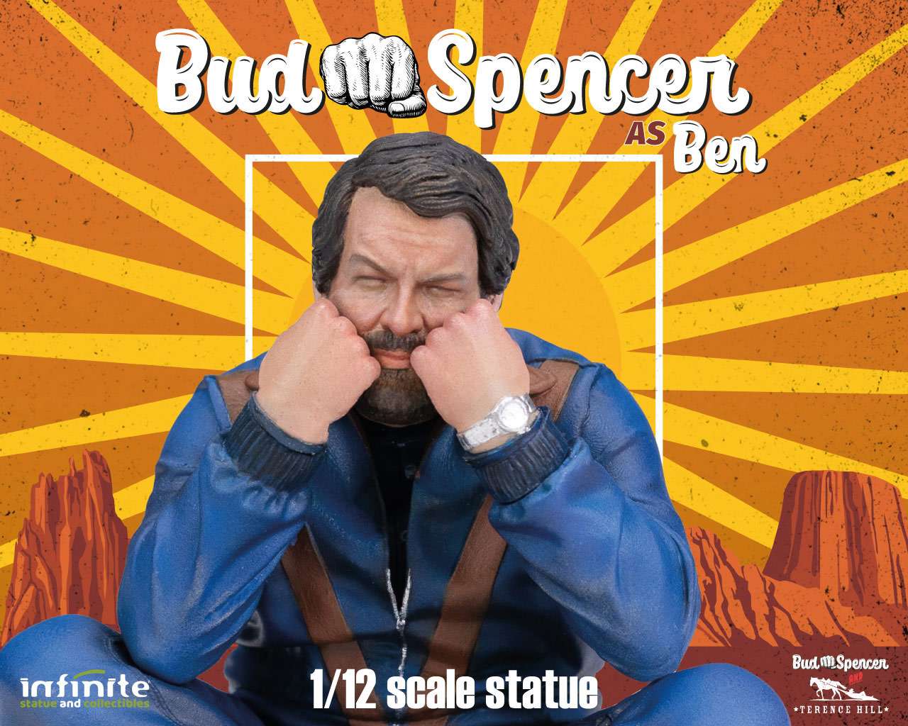 Bud Spencer – As Ben 1/12 Statue