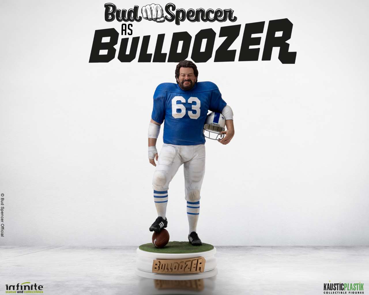 Bud Spencer – As Bulldozer Resin Statue (They Called Him Bulldozer)