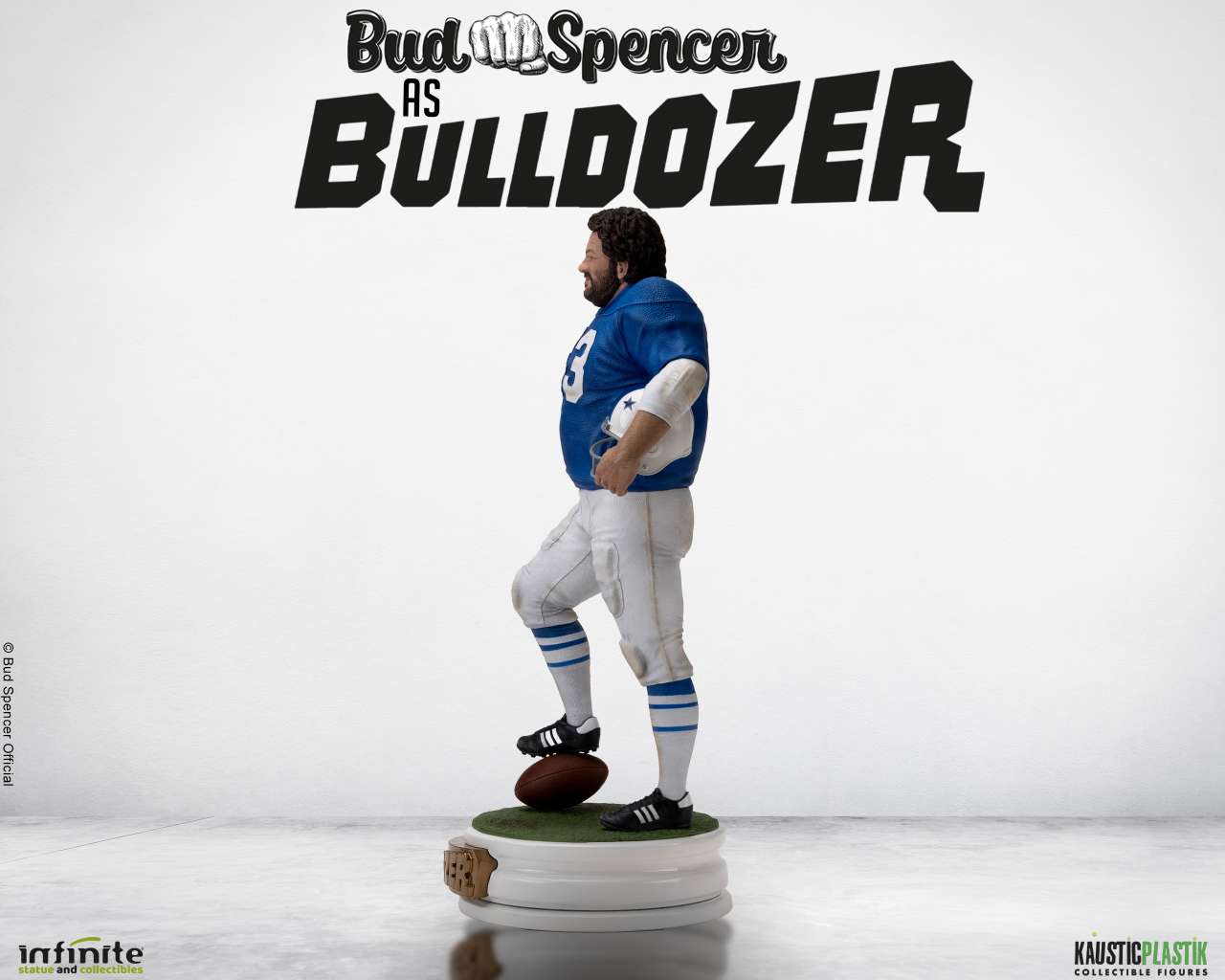 Bud Spencer – As Bulldozer Resin Statue (They Called Him Bulldozer)