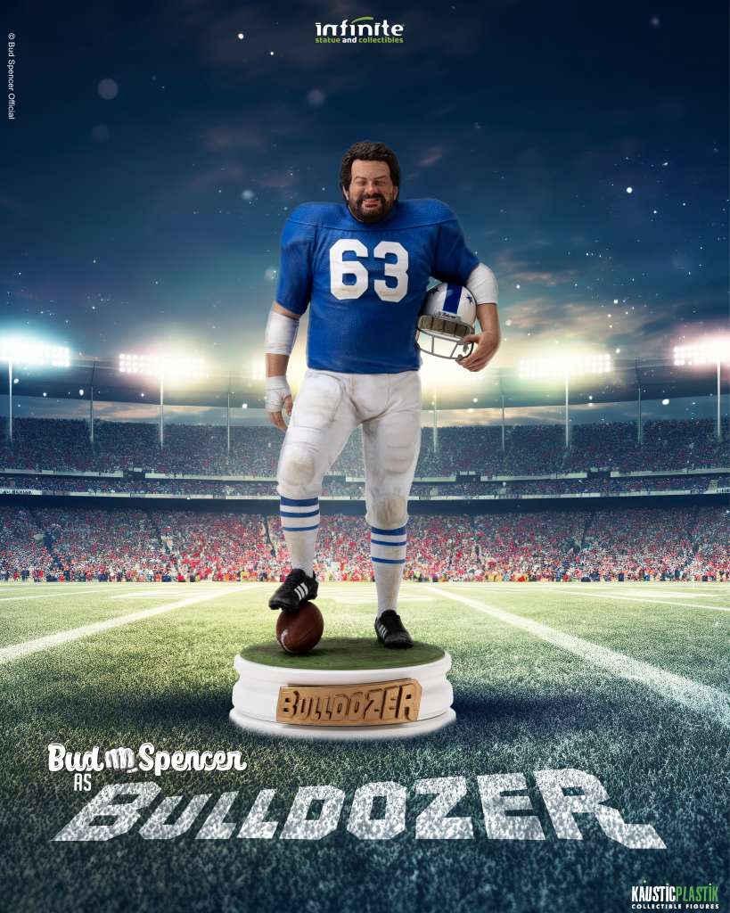 Bud Spencer – As Bulldozer Resin Statue (They Called Him Bulldozer)