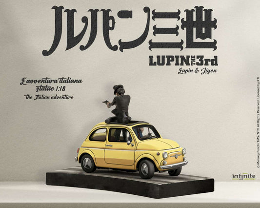 Lupin 3rd L’avventura Italiana – 1/18 Resin Statue