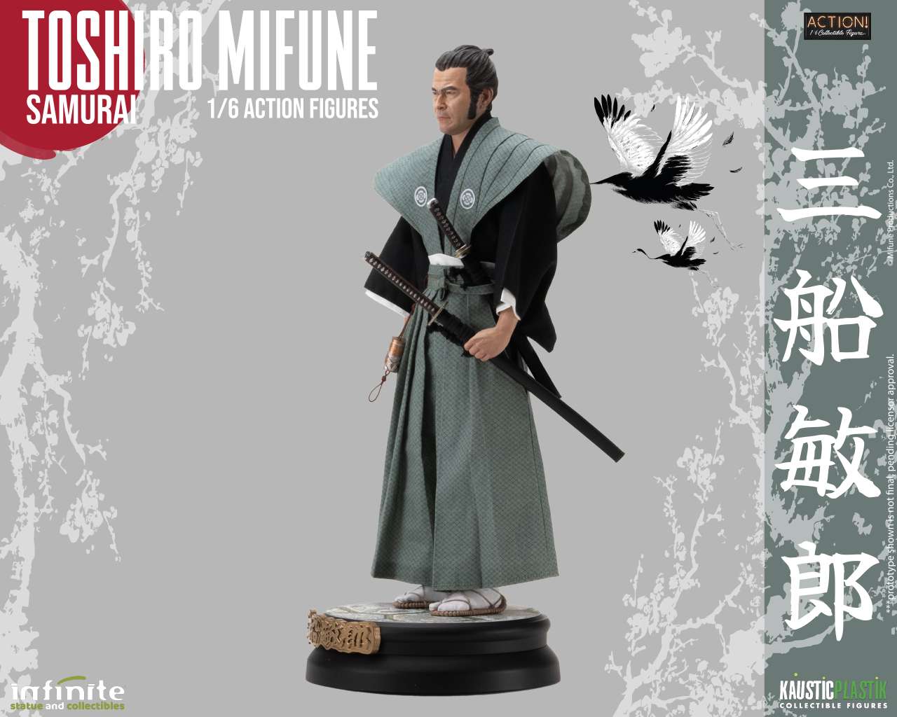 Toshiro Mifune – Samurai 1/6 Actionfigur