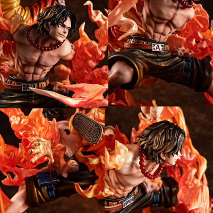 One Piece: P.O.P Neo-Max Luffy & Ace 20th Limited Version Statue 25 cm