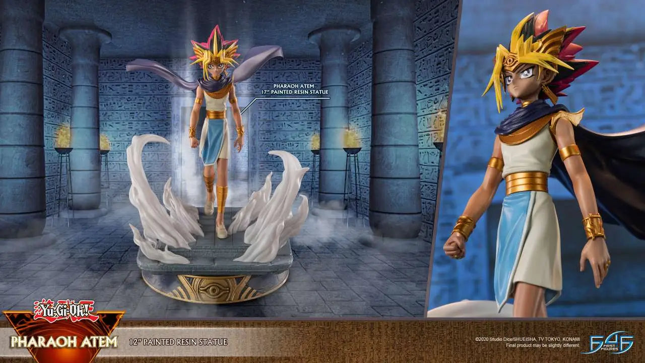Yu-Gi-Oh!: Pharaoh Atem – Resin Statue – ca. 29 cm