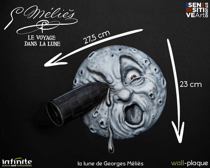 La Lune de Georges Méliès – Wandplakette