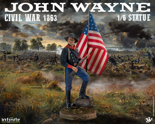 John Wayne Civil War 1863 – 1/6 Resin Statue