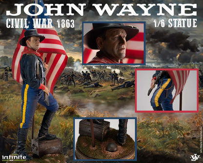 John Wayne Civil War 1863 – 1/6 Resin Statue