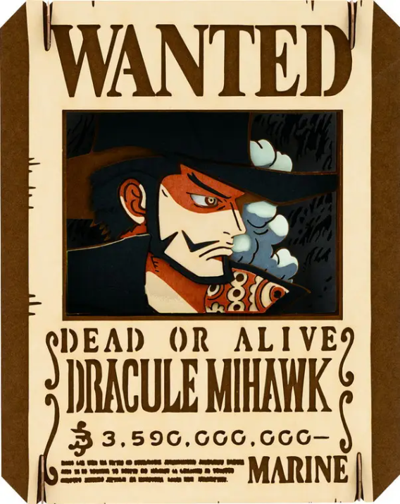 One Piece: Paper Theater PT-393 Dracule Mihawk