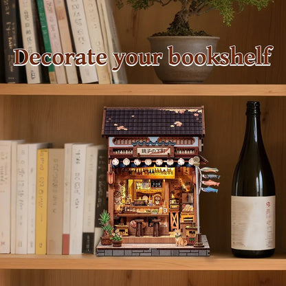 Miniature House – DIY „Choshi no Shitamachi“ mit LED-Beleuchtung (218 Teile)