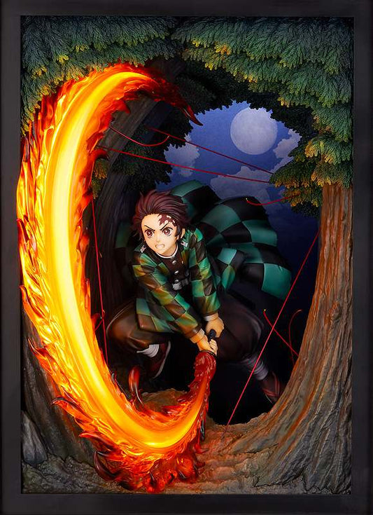 Demon Slayer: Tanjiro Kamado Hinokami Kagura Statue