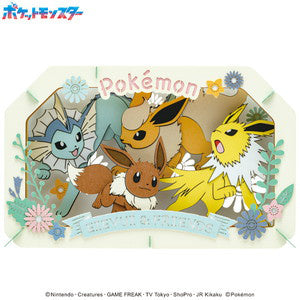 Paper Theater: Pokemon - Eevee Showers Thunder Booster