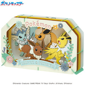 Paper Theater: Pokemon - Eevee Showers Thunder Booster