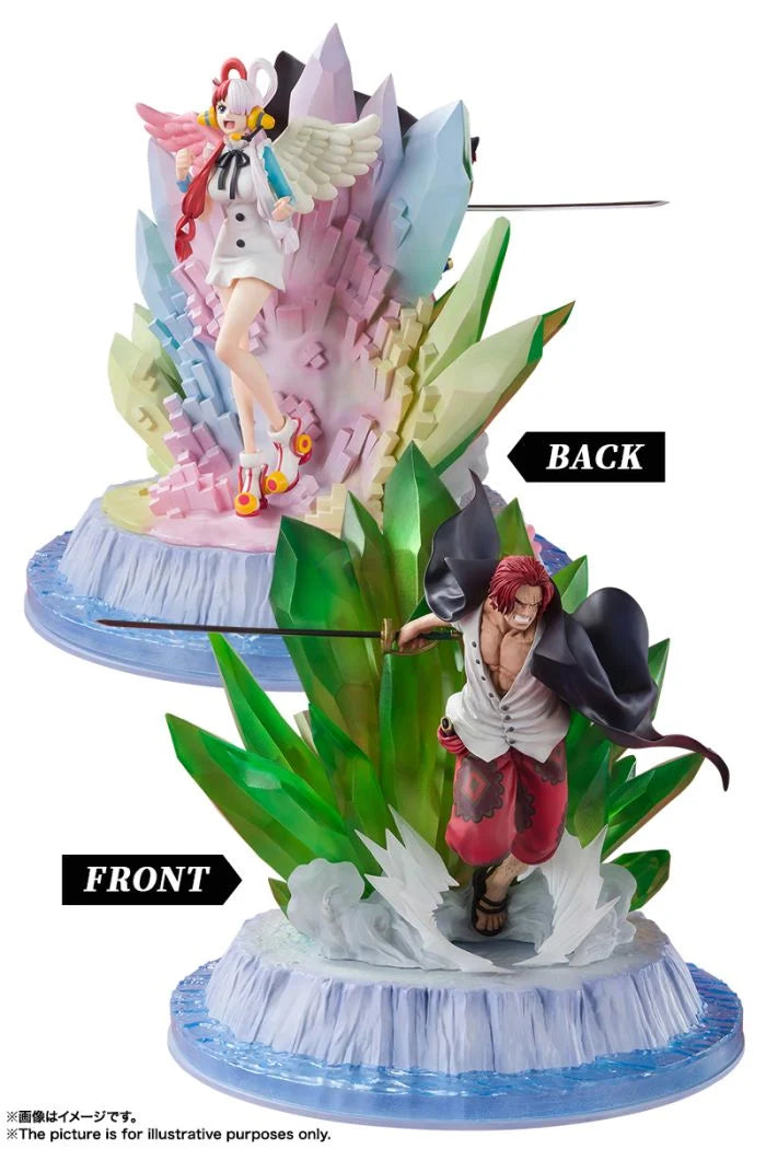 One Piece: Shanks & Uta – Figuarts Zero Extra Battle Statue – ca. 24 cm