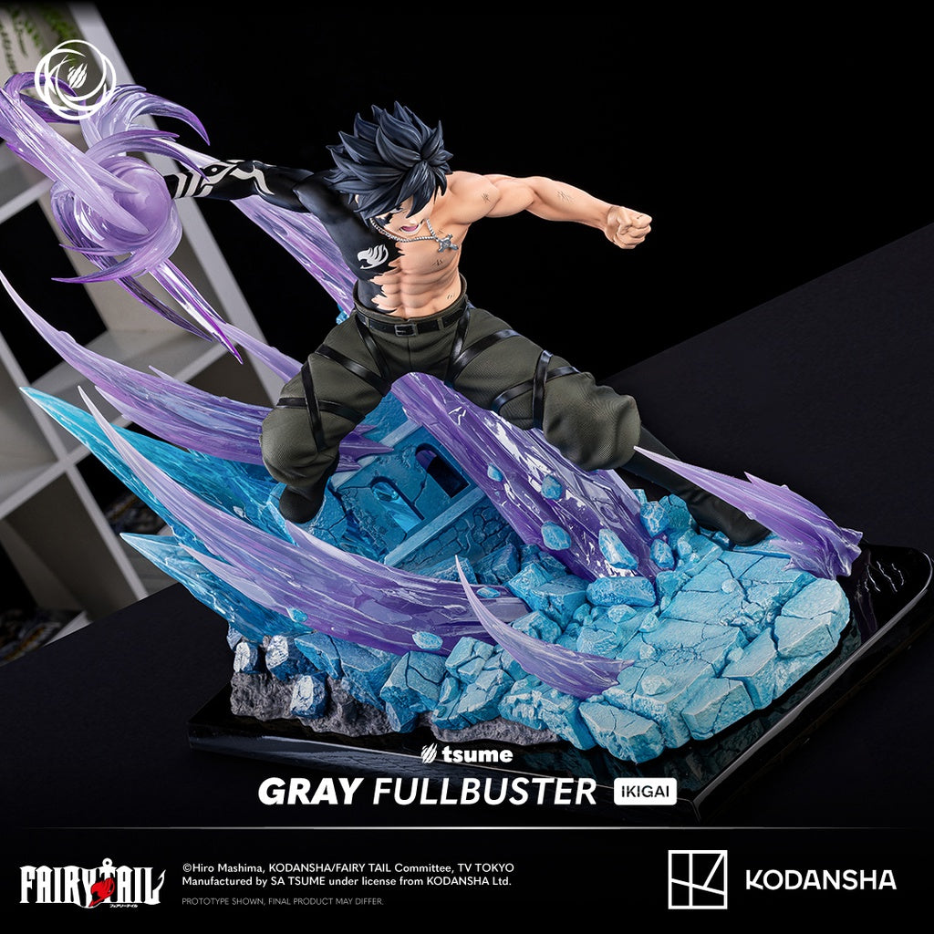 Fairy Tail: Gray Fullbuster – Ikigai Statue – 1/6 Scale – ca. 37 cm