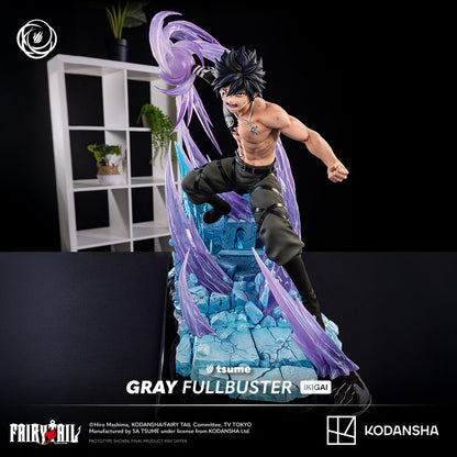 Fairy Tail: Gray Fullbuster – Ikigai Statue – 1/6 Scale – ca. 37 cm