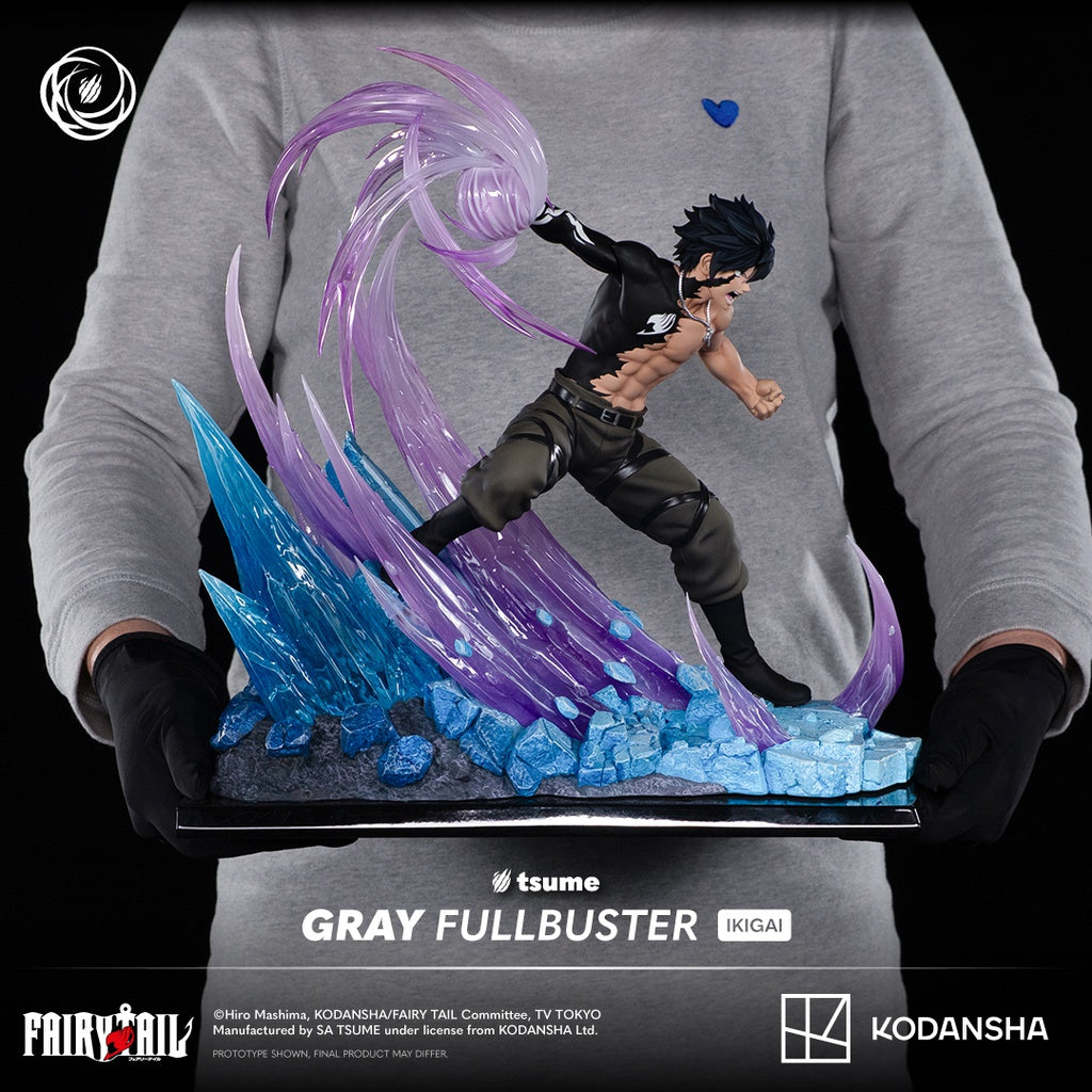 Fairy Tail: Gray Fullbuster – Ikigai Statue – 1/6 Scale – ca. 37 cm