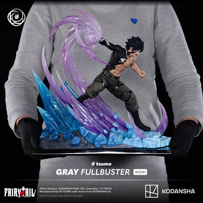 Fairy Tail: Gray Fullbuster – Ikigai Statue – 1/6 Scale – ca. 37 cm