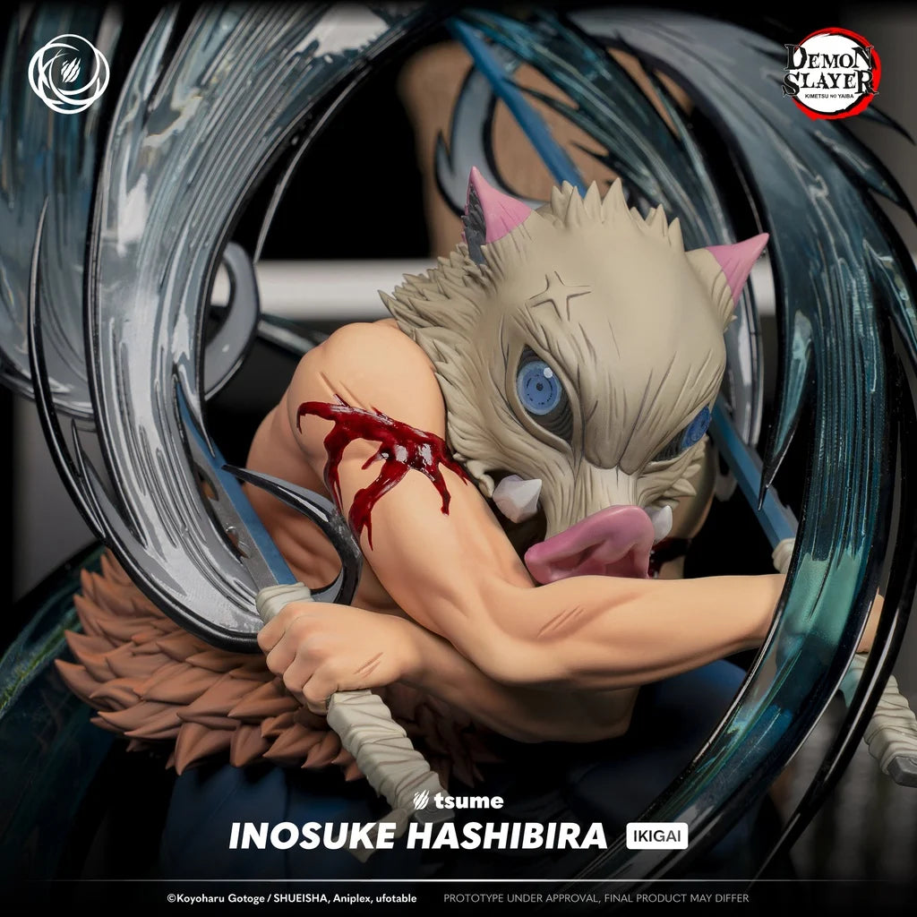 Demon Slayer: Inosuke Hashibira – 1/6 Statue – ca. 42 cm (Vorbestellung)