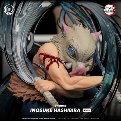 Demon Slayer: Inosuke Hashibira – 1/6 Statue – ca. 42 cm (Vorbestellung)