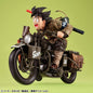 DRAGON BALL Z: Son Goku & Bike - Statue Desktop Real McCoy 18cm