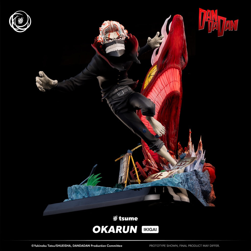 Dandadan: Okarun (Transformed) – Resin Statue – 1/6 Scale – ca. 41 cm