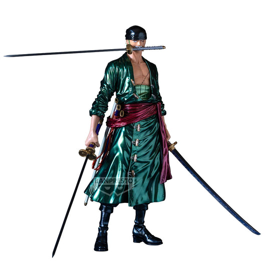 One Piece: Roronoa Zoro – Premium Metallic Figure – ca. 30 cm
