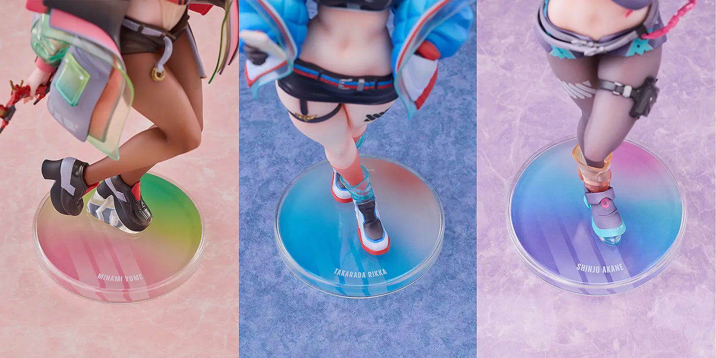 1/7 Gridman Universe: Dreamy Divas Ver. Figure Set