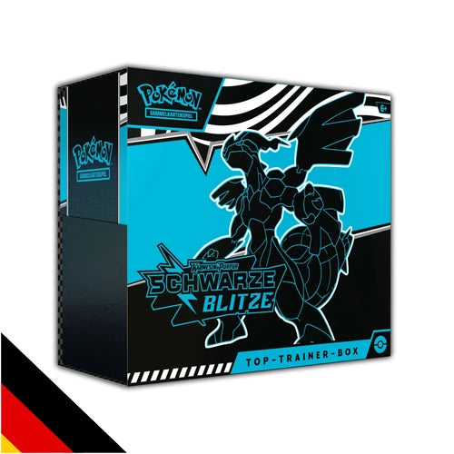 Karmesin & Purpur - Schwarze Blitze Top Trainer Box (Deutsch)