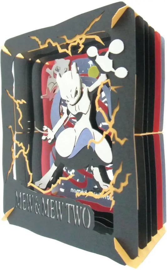 Paper Theater: Pokemon - Mew & Mewtwo