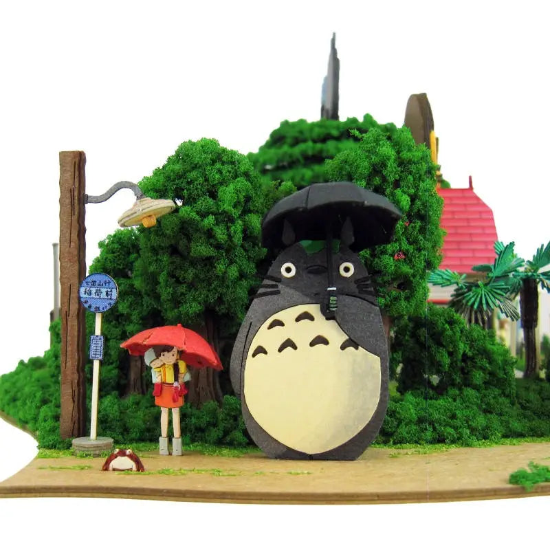 My Neighbor Totoro: A Lot of Totoro (Non-Scale) - Paper Diorama Kit