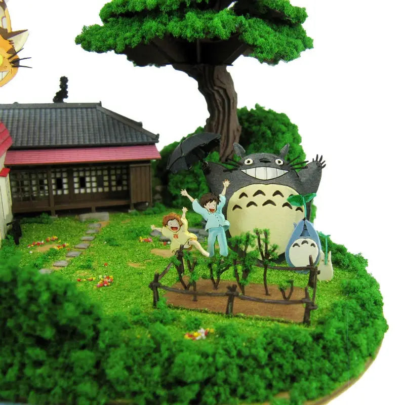 My Neighbor Totoro: A Lot of Totoro (Non-Scale) - Paper Diorama Kit