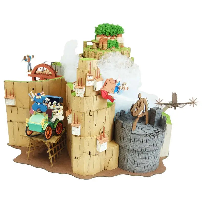 Castle in the Sky: Castle in the Sky (Laputa) (Non-Scale) - Paper Diorama Kit