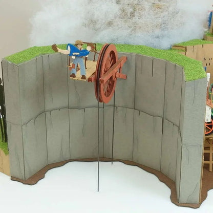 Castle in the Sky: Castle in the Sky (Laputa) (Non-Scale) - Paper Diorama Kit