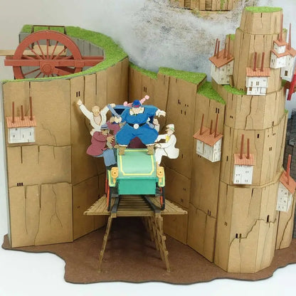 Castle in the Sky: Castle in the Sky (Laputa) (Non-Scale) - Paper Diorama Kit