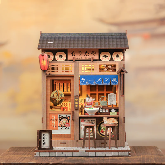 Miniature House – DIY „Morita-Ya“ mit LED-Beleuchtung (240 Teile)