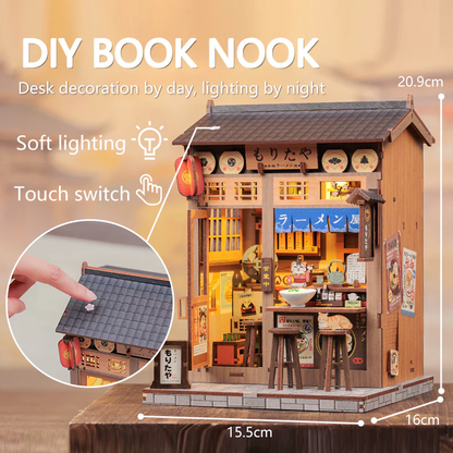 Miniature House – DIY „Morita-Ya“ mit LED-Beleuchtung (240 Teile)