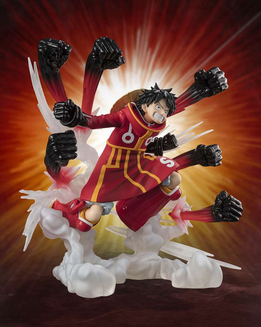 One Piece: Luffy Gum-Gum Hawk Gatling – Signierte Verpackung (DE Synchronsprecher Daniel Schlauch)
