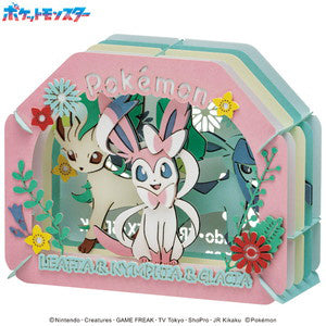 Paper Theater: Pokemon - Leafeon, Nymphia, Glaceon