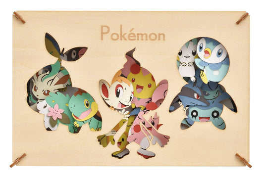 Paper Theater: Pokemon -Wood style- Sinnoh Pokemon