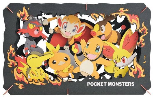 Paper Theater: Pokemon - Type: Fire