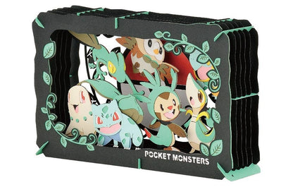 Paper Theater: Pokemon - Type: Grass