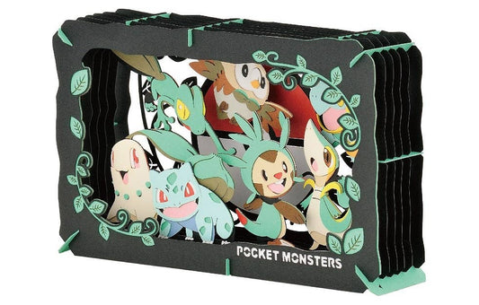 Paper Theater: Pokemon - Type: Grass