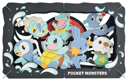 Paper Theater: Pokemon - Type: Water