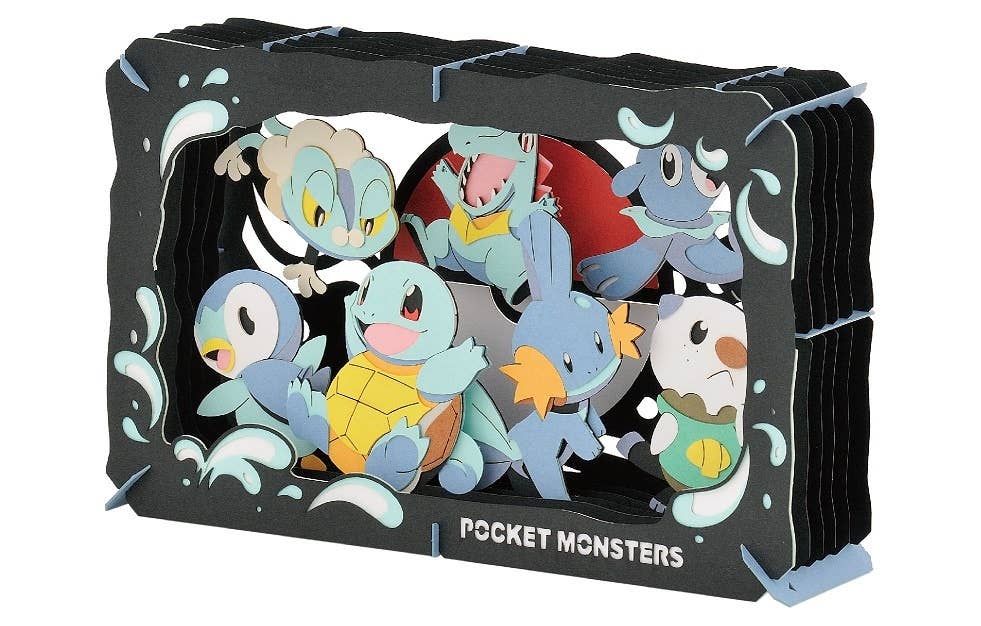 Paper Theater: Pokemon - Type: Water