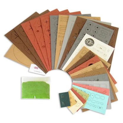 Howl’s Moving Castle: Howl’s Moving Castle (Non-Scale) - Paper Diorama Kit