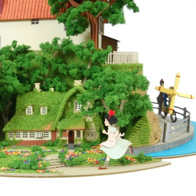 Kiki’s Delivery Service: Stadt & Bäckerei (Non-Scale) - Paper Diorama Kit
