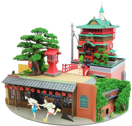 Spirited Away: Badehaus (Non-Scale) - Paper Diorama Kit