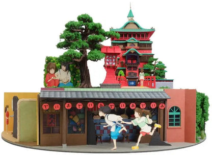 Spirited Away: Badehaus (Non-Scale) - Paper Diorama Kit