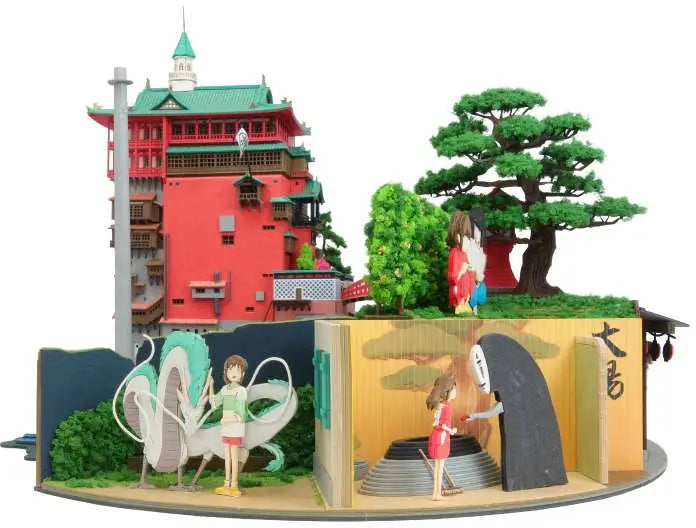 Spirited Away: Badehaus (Non-Scale) - Paper Diorama Kit